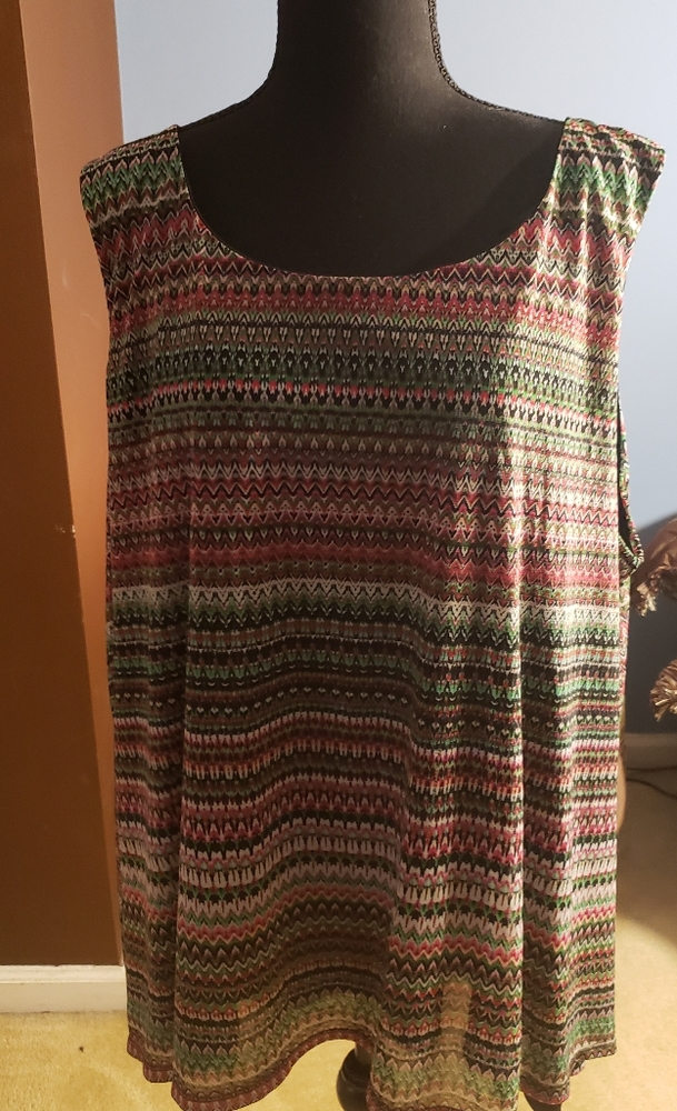 Multi color top